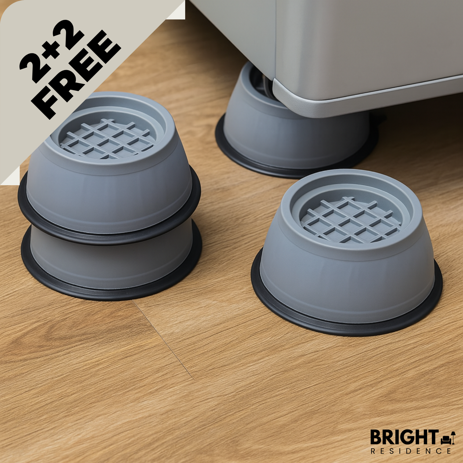 2+2 FREE | VibraFix - Put an end to noisy and shaking washing machines