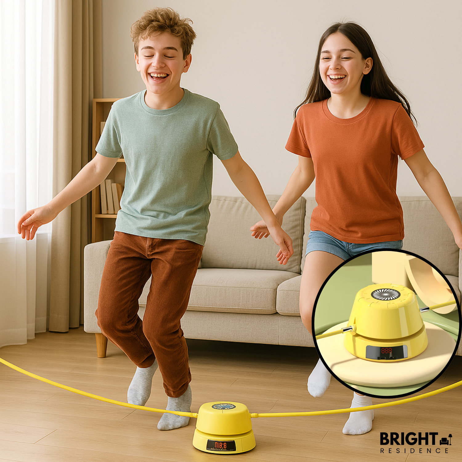 SmartJump™ - Intelligent electric rotating rope skipping machine