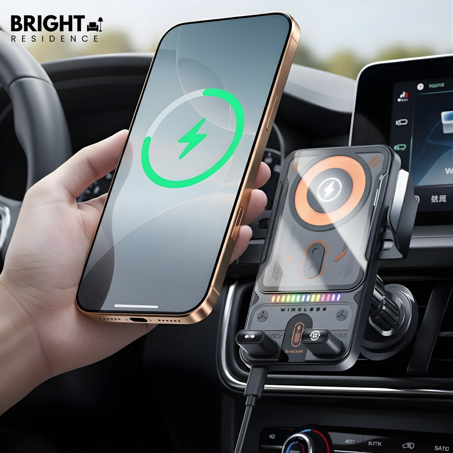 PowerDrive Pro – Safe charging & navigation in the car