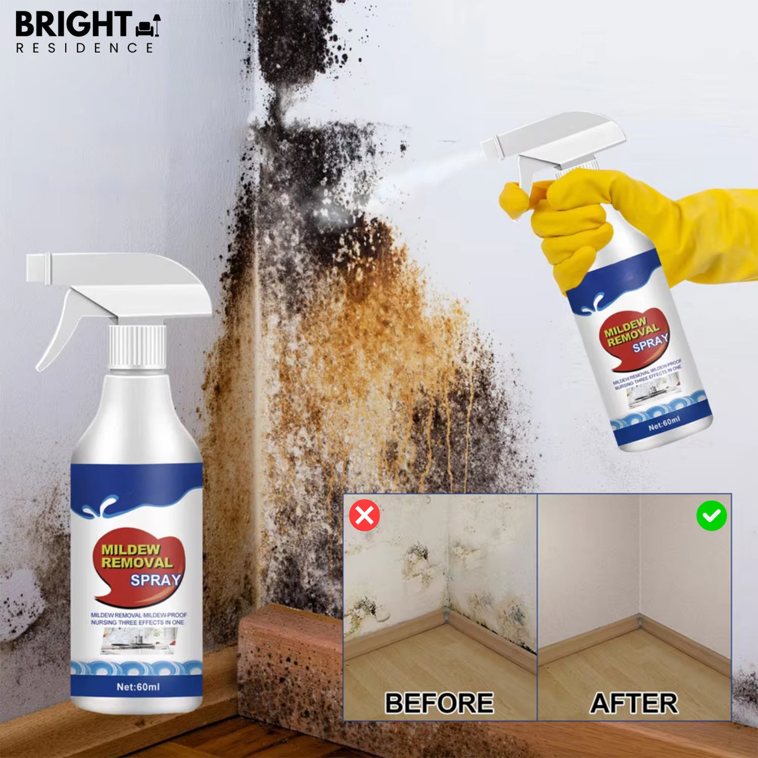 ClearMold™ - Spray for mold removal