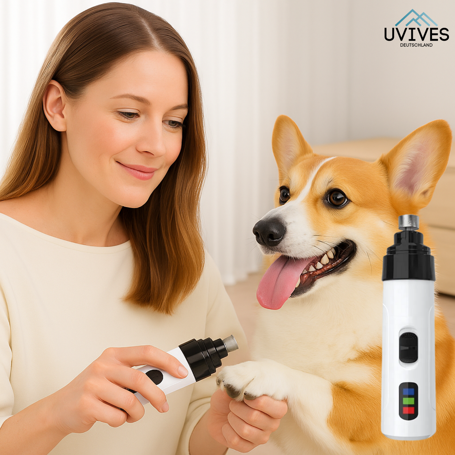 TrimPaw – The Quiet & Safe Nail Grinder for Your Dog