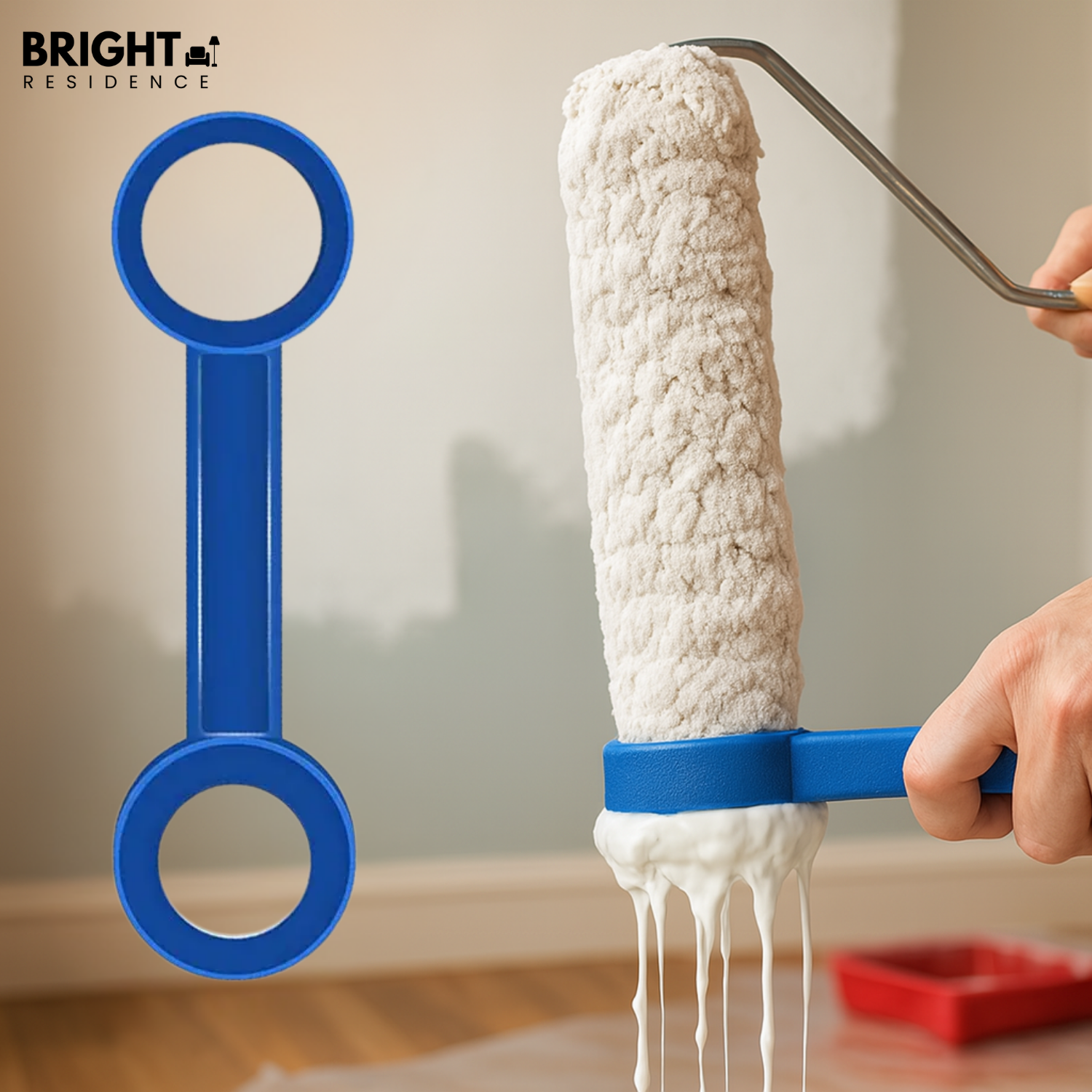 RollClean™ - Saves paint and cleans in seconds