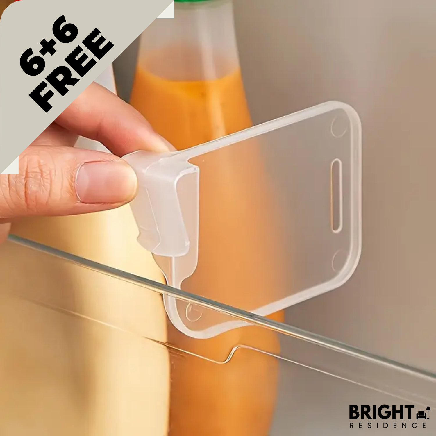 6+6 FREE | FridgeClips - No more chaos in the fridge!