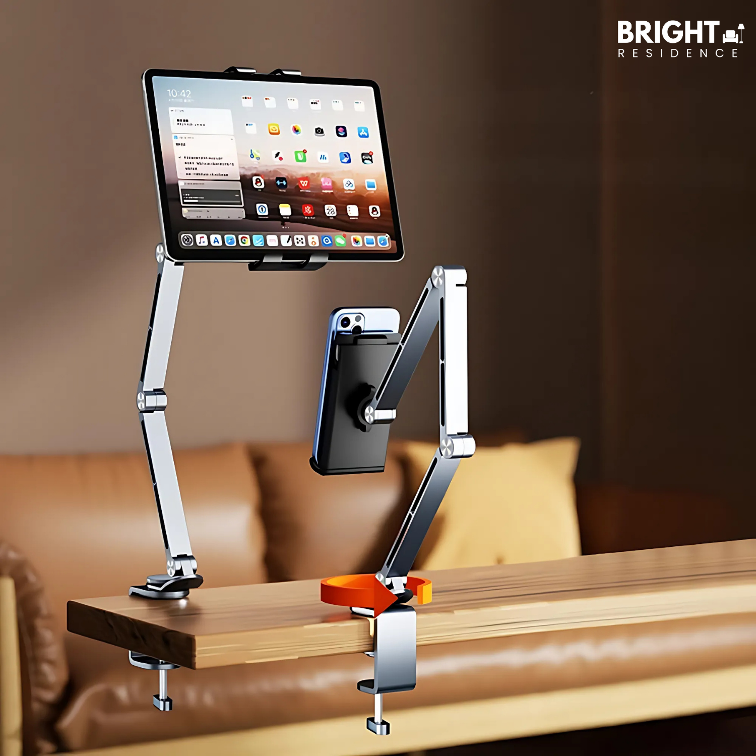 50% OFF | TechHold™ - Sturdy aluminum tablet and cell phone holder