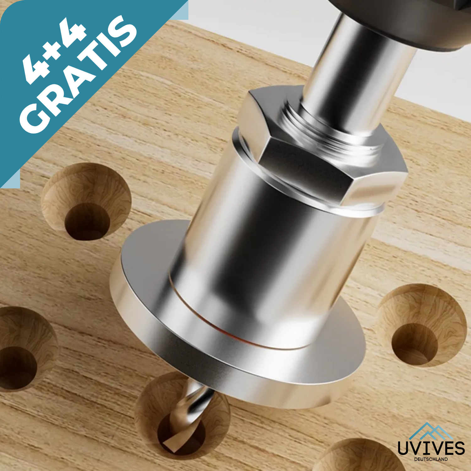 4+4 FREE | CoreBore – Precision Drilling for Perfect Countersinks Every Time!