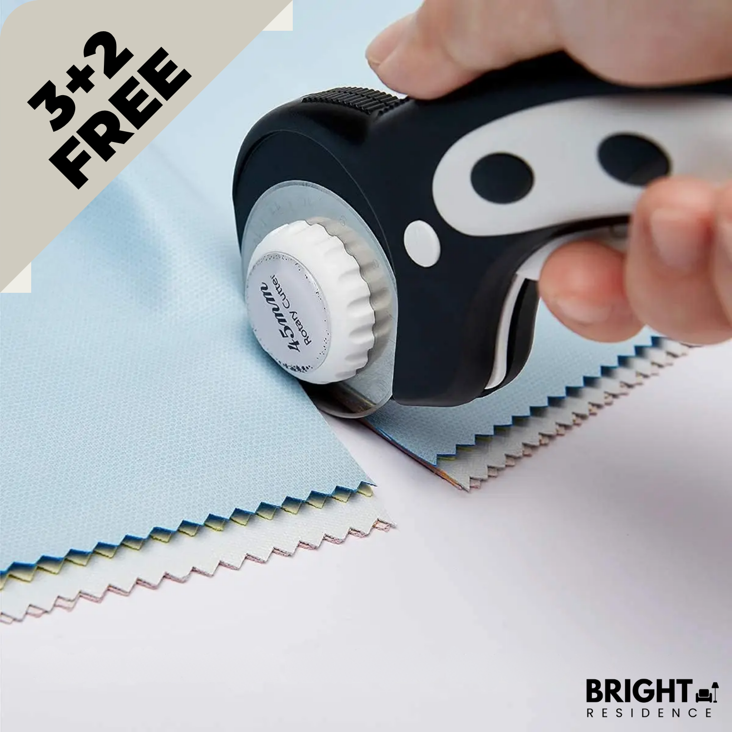 3+2 FREE | SliceEase – Precision Fabric Cutting with Titanium Power