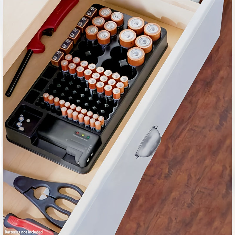 VoltVault – The Ultimate Battery Storage and Testing Solution