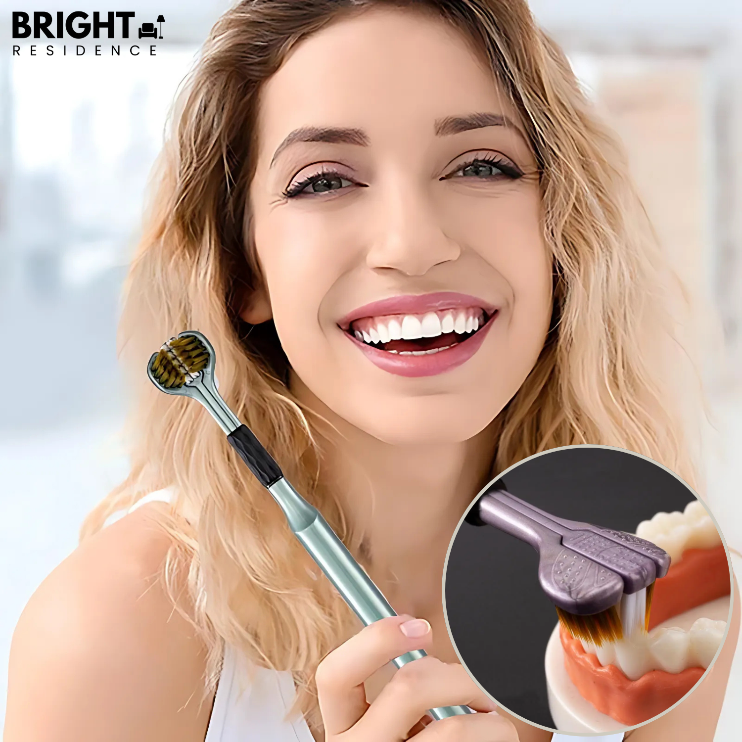 BrushHalo – Triple-Sided Power for a Healthier Smile