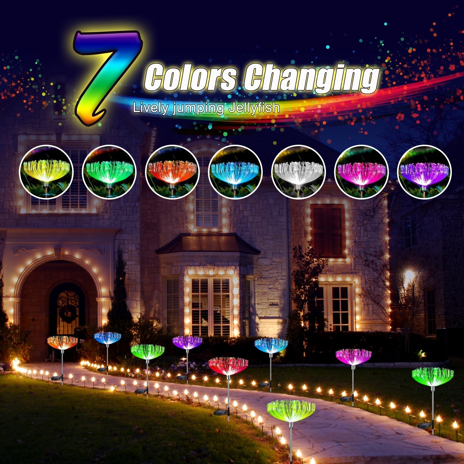 LumiPetal - Colorful solar flowers for your garden
