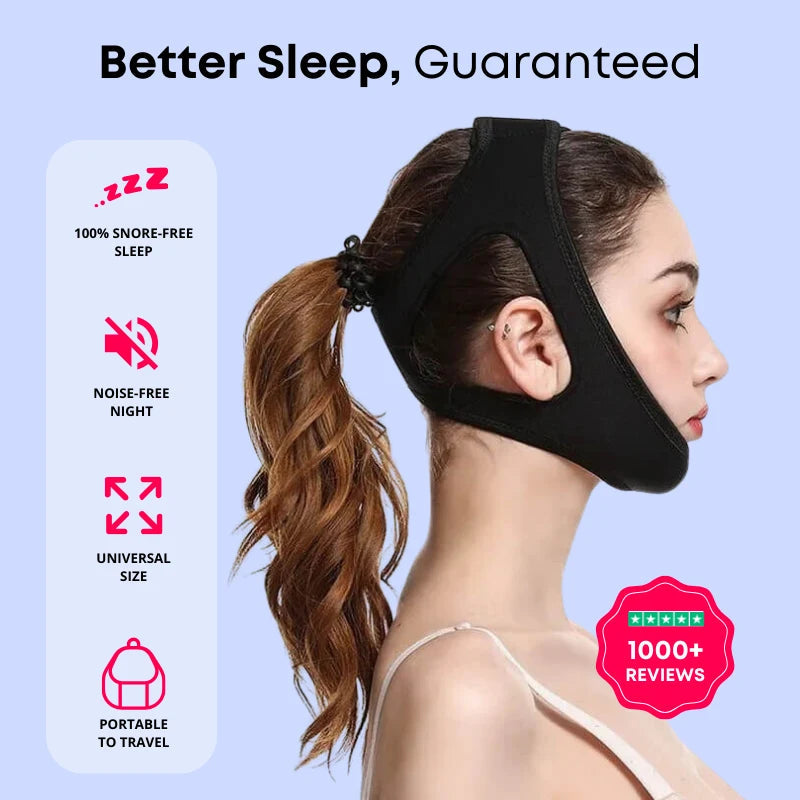 SilentFit – The Ultimate Chin Strap for Peaceful Sleep