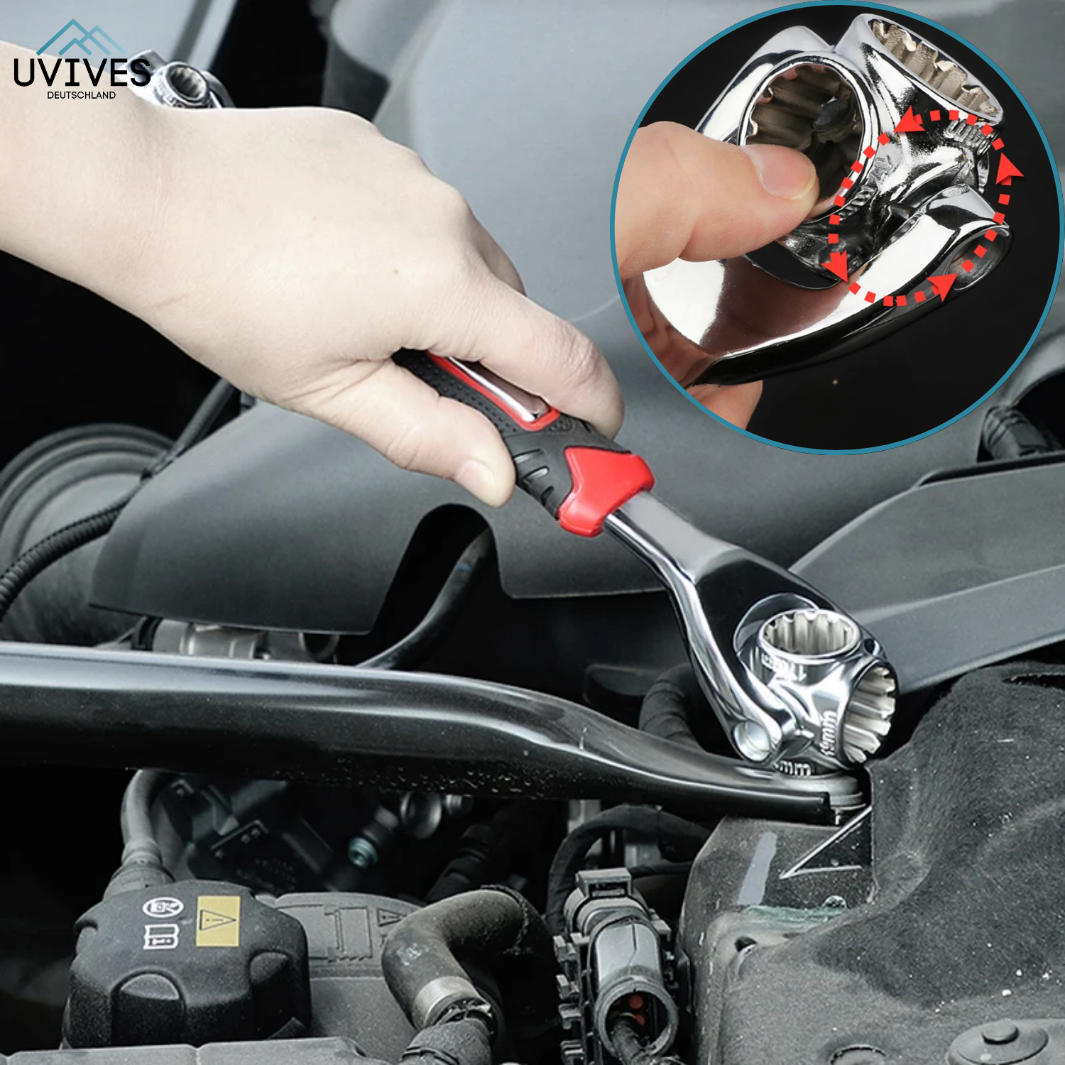 TigerWrench – The Ultimate 8-in-1 Wrench for Every Project!