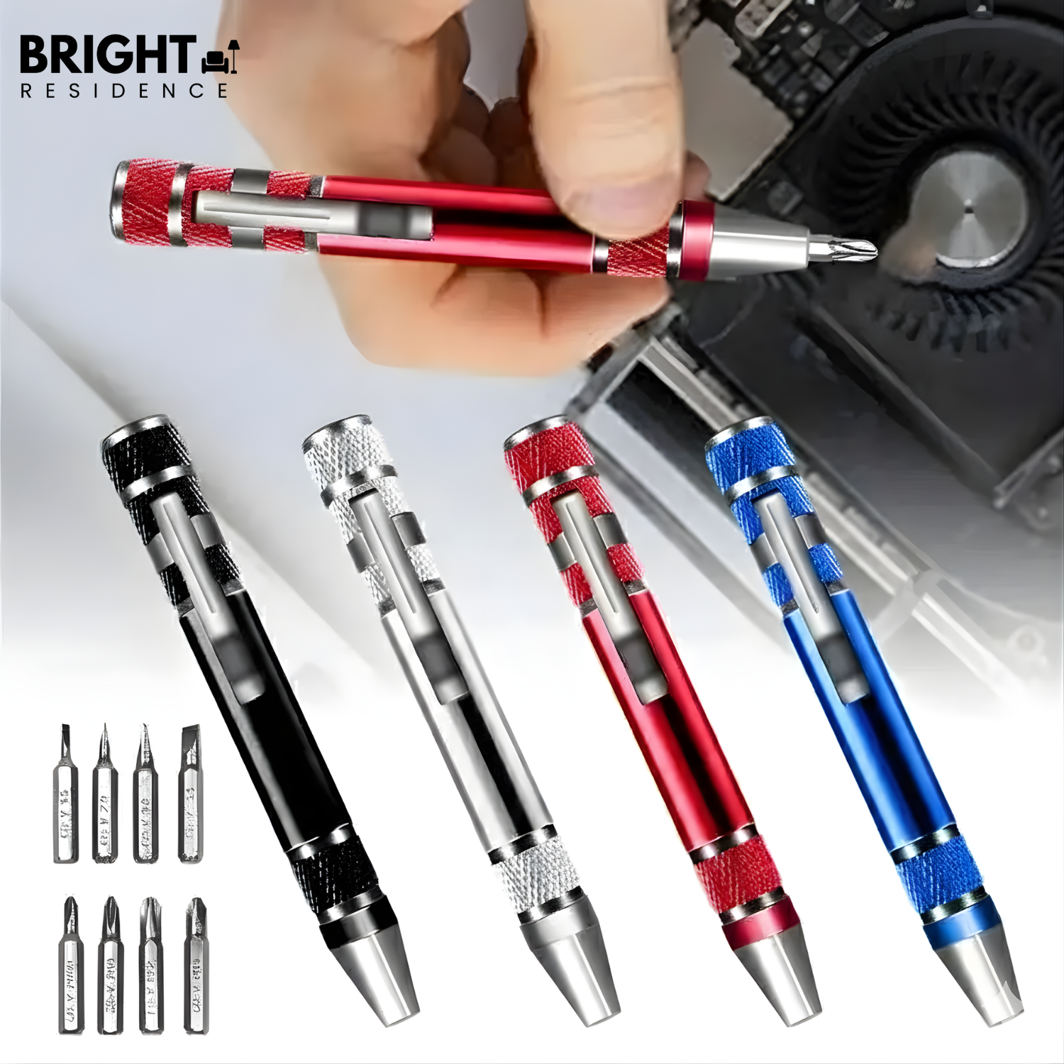 PocketFix – Your 8-in-1 Screwdriver for Every Situation!