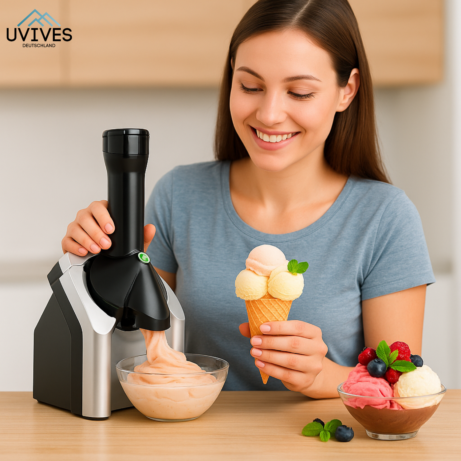 ChillBerry – The Fruit Ice Cream Maker for Healthy, Dairy-Free Treats