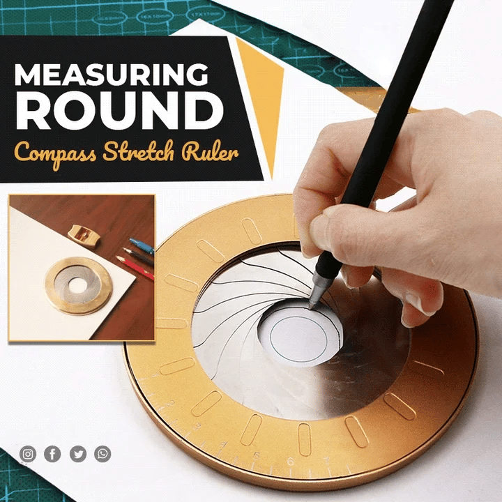 SpinDraw - Adjustable tool for drawing circles