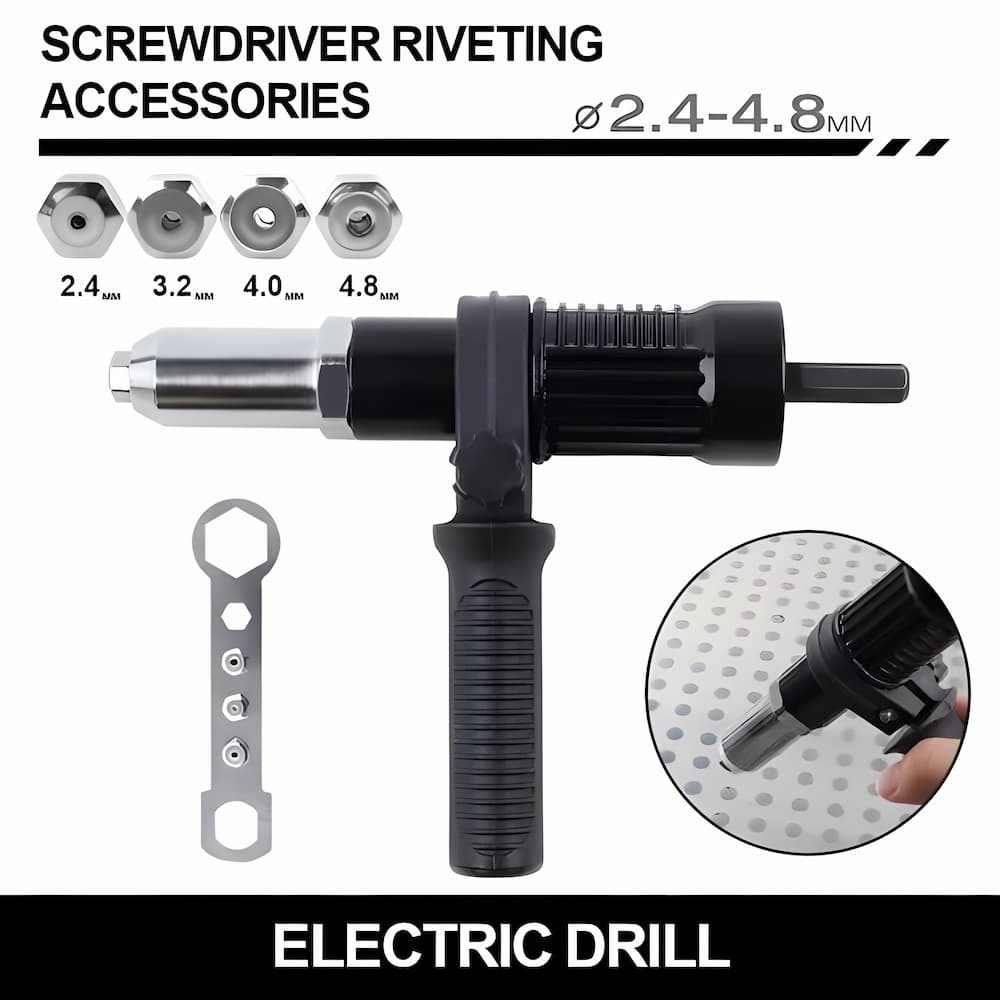 RivetEdge - Instantly Transform Your Drill into a Powerful Rivet Gun ...