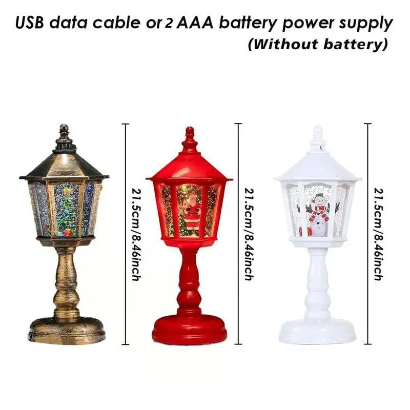 LumiNoel – The Magical Snow Globe Lantern for Real Christmas Spirit