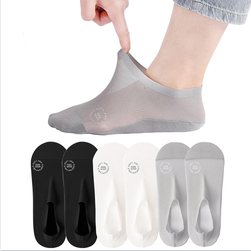 3+3 FREE | BareGrip – The Ultimate No-Slip Invisible Socks for All-Day Comfort