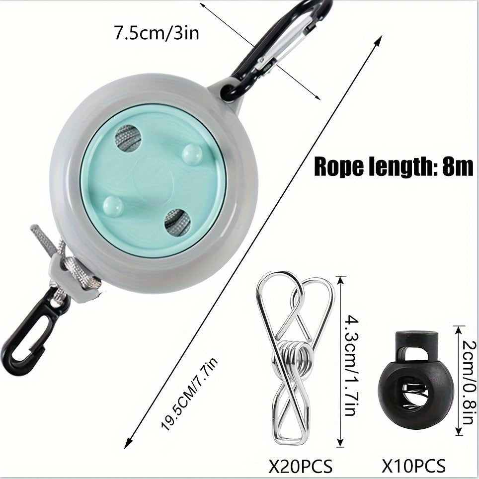 TravelDry Flex – Ultimate Portable Clothesline for Outdoor Adventures