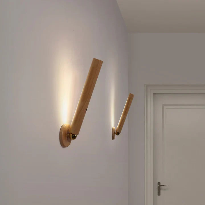TimberGlow - Wall light made of wood