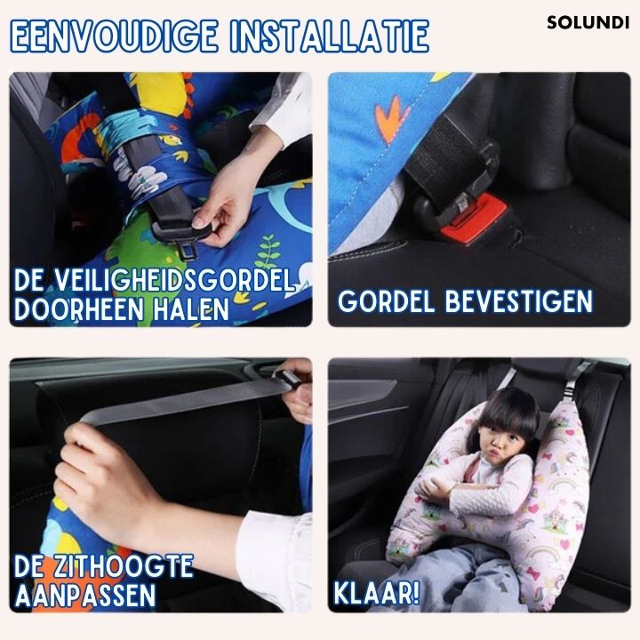 50% OFF | ComfortJourney™ - Rear seat travel cushion for children in the car
