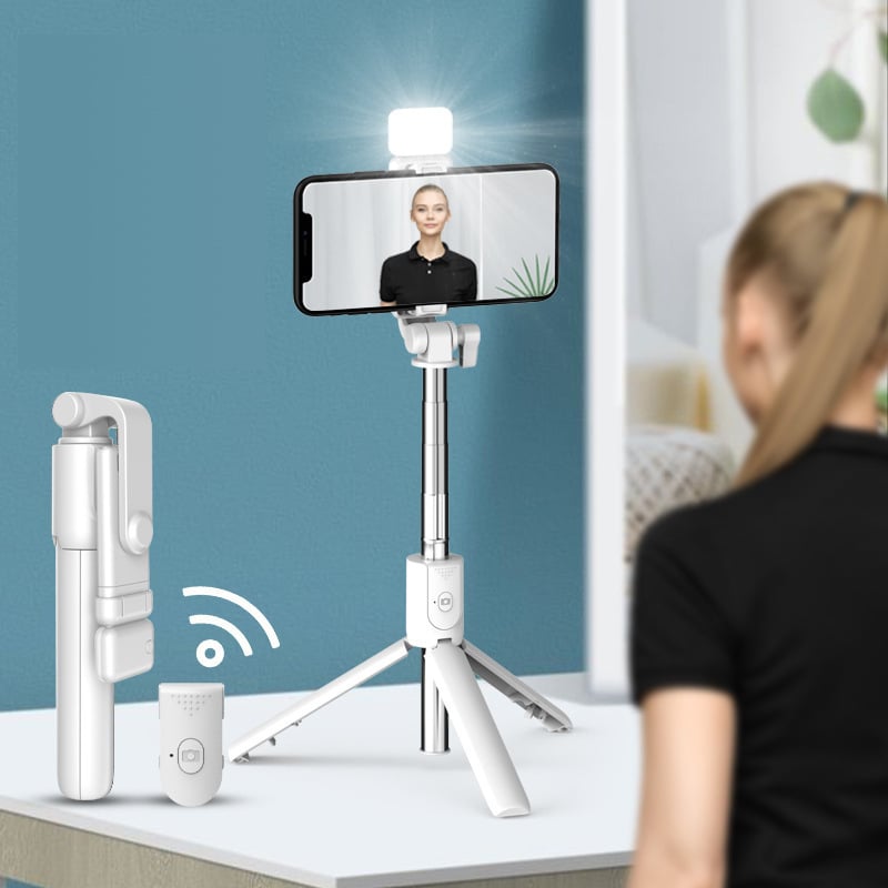 SnapPro – 6-in-1 Bluetooth Selfie Stick for Stunning Photos and Videos