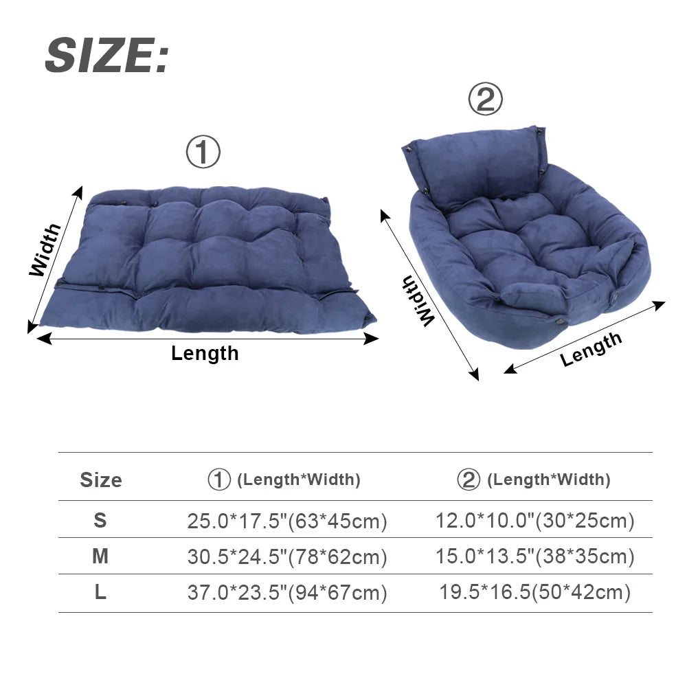 WarmDog 3-in-1 Bed – Warmth, Security & Joy for Your Pet!