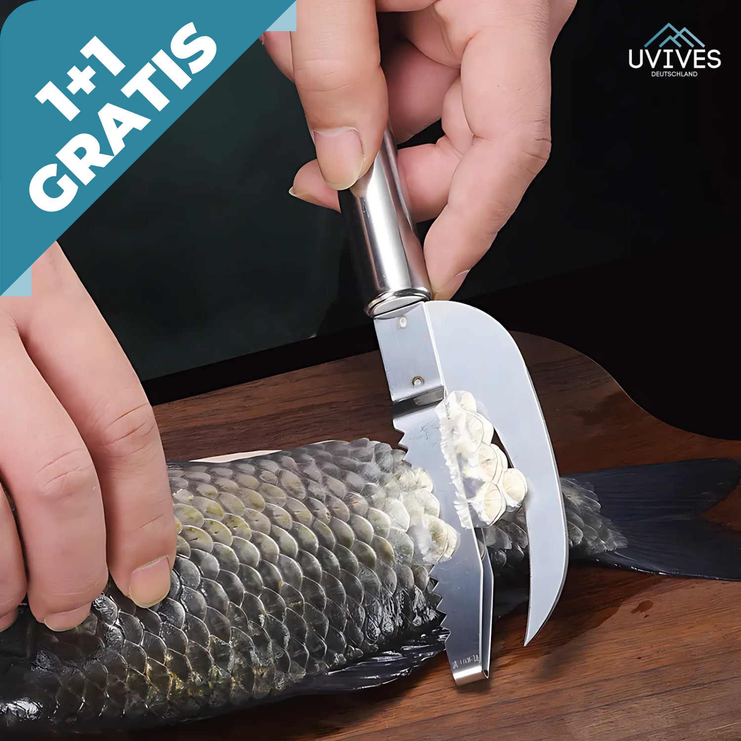1+1 FREE | ScaleMaster 3in1 – Fresh Fish Made Easy!