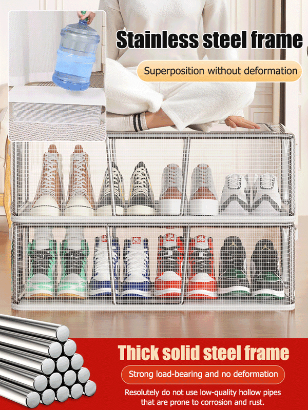 StackaShoe - The ultimate space-saver for shoes & wardrobe essentials!