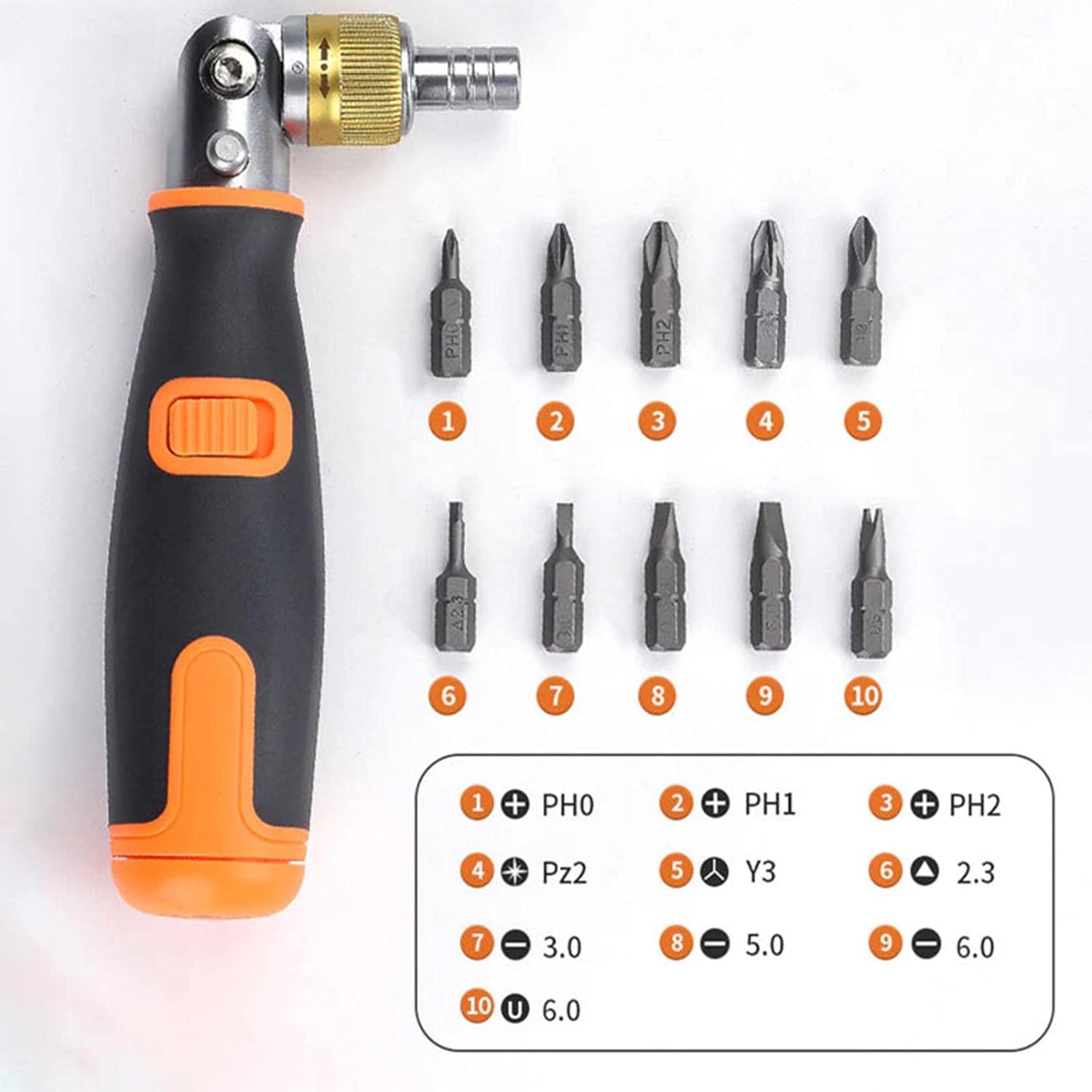 DIYMaster – Your 10-in-1 Screwdriver for Every Task!