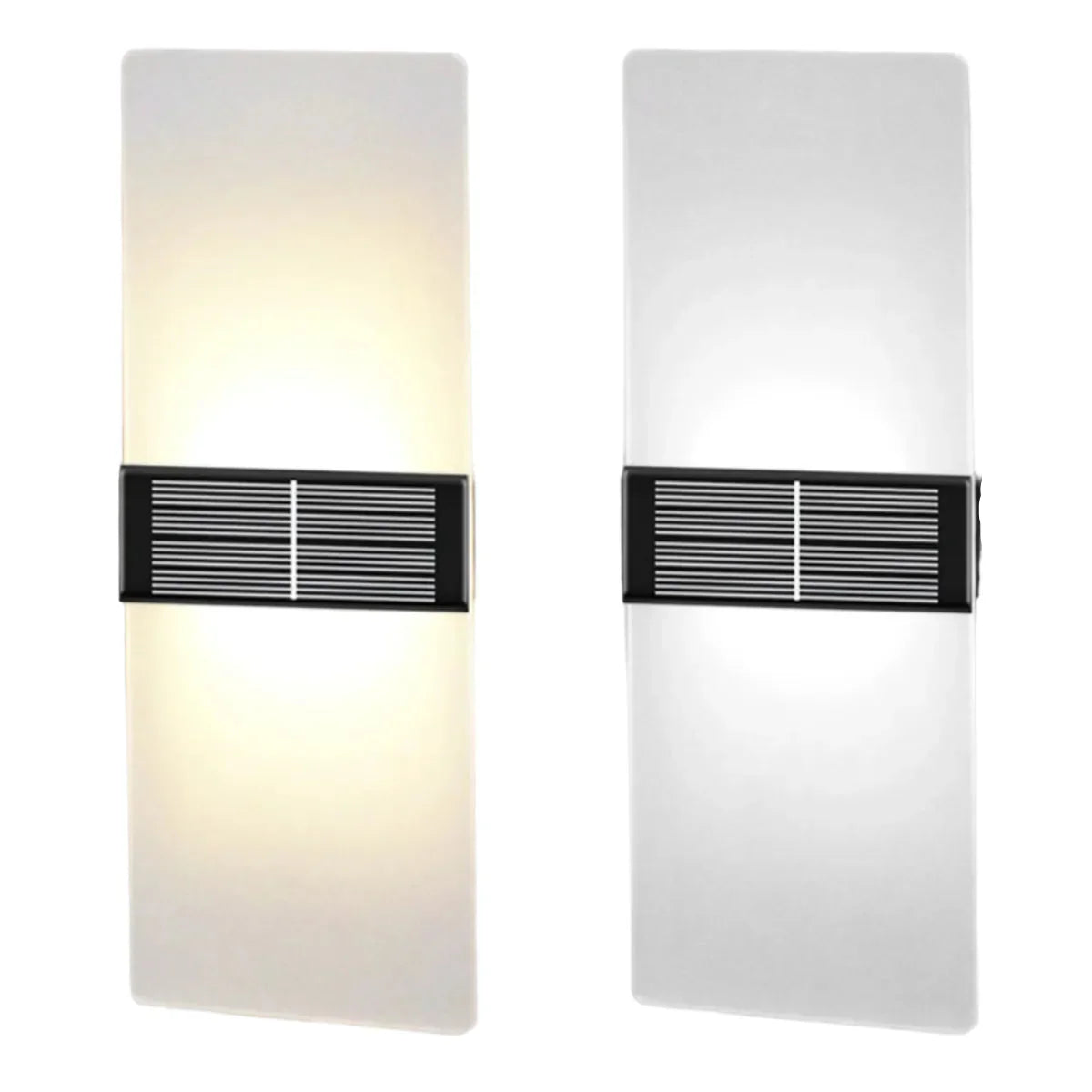 EcoLuma - Solar-powered LED wall light for stylish outdoor lighting
