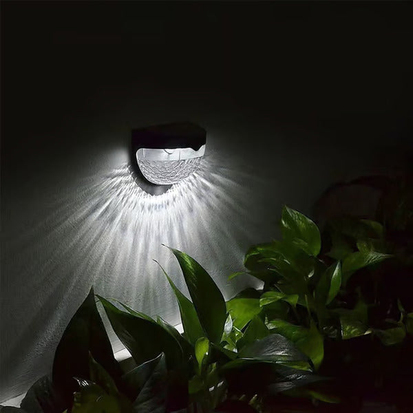 1+1 FREE | HaloCryst - LED semi-circular step light wall light fence light