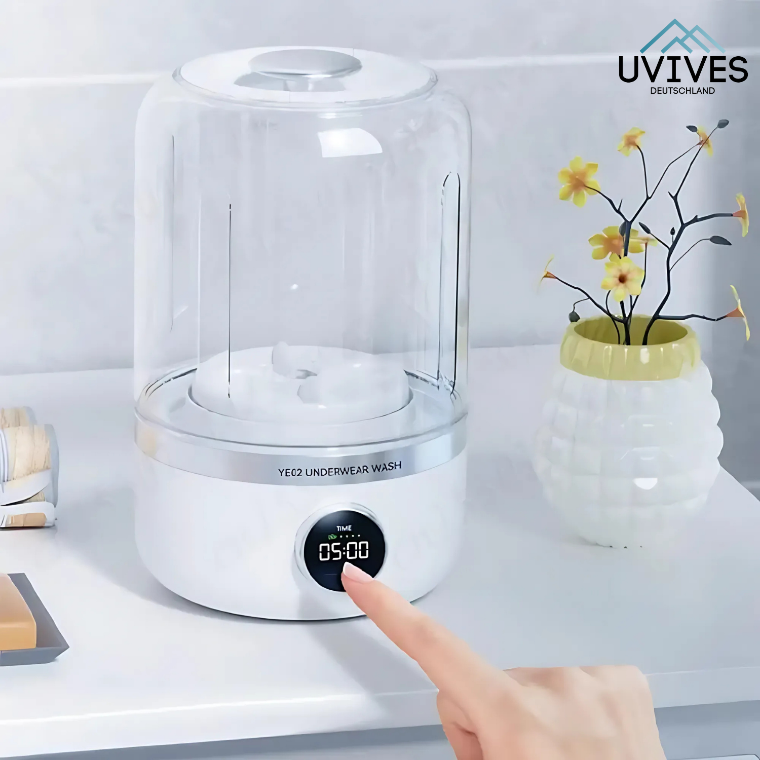 WashPod Go – The Ultimate Portable Washer for Small Loads