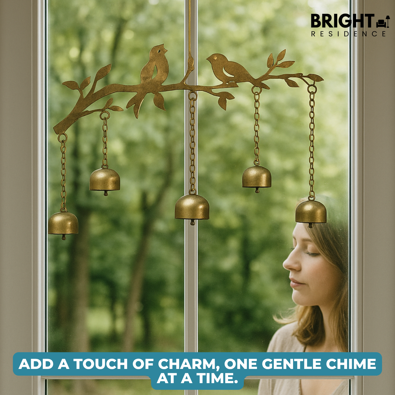 ChimeNest™ - The charming bird wind chime