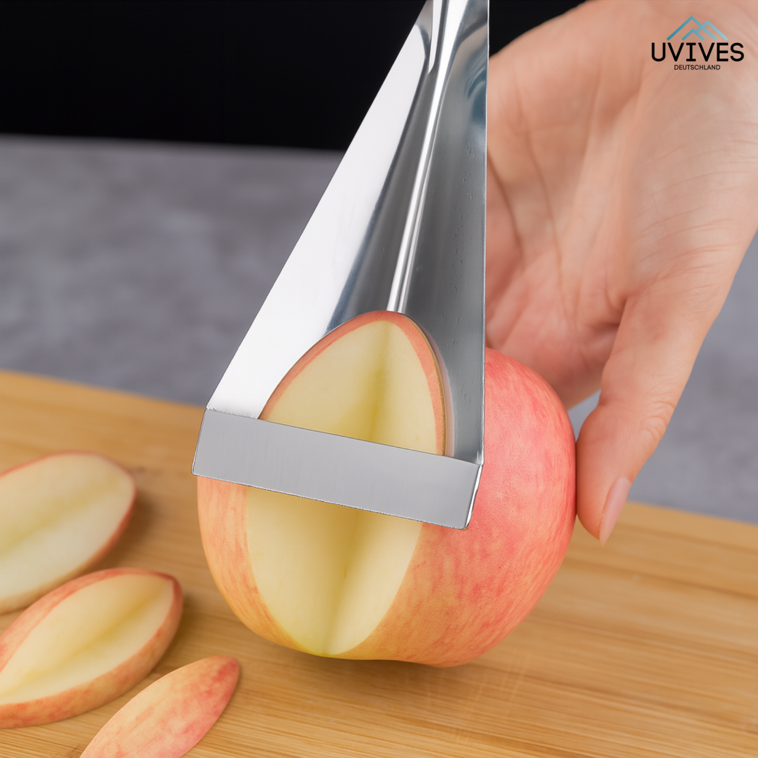 50% OFF | ChefCarve – Precision Stainless Steel Fruit Slicer [Last Day Discount]