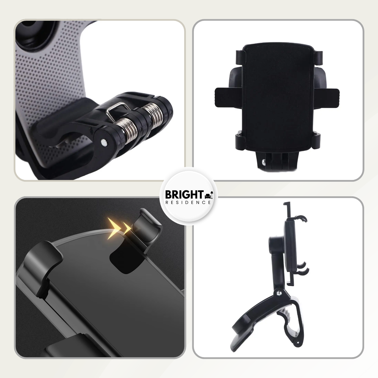 SafeView Grip – Hands-Free Phone Mount for Effortless, Safe Driving