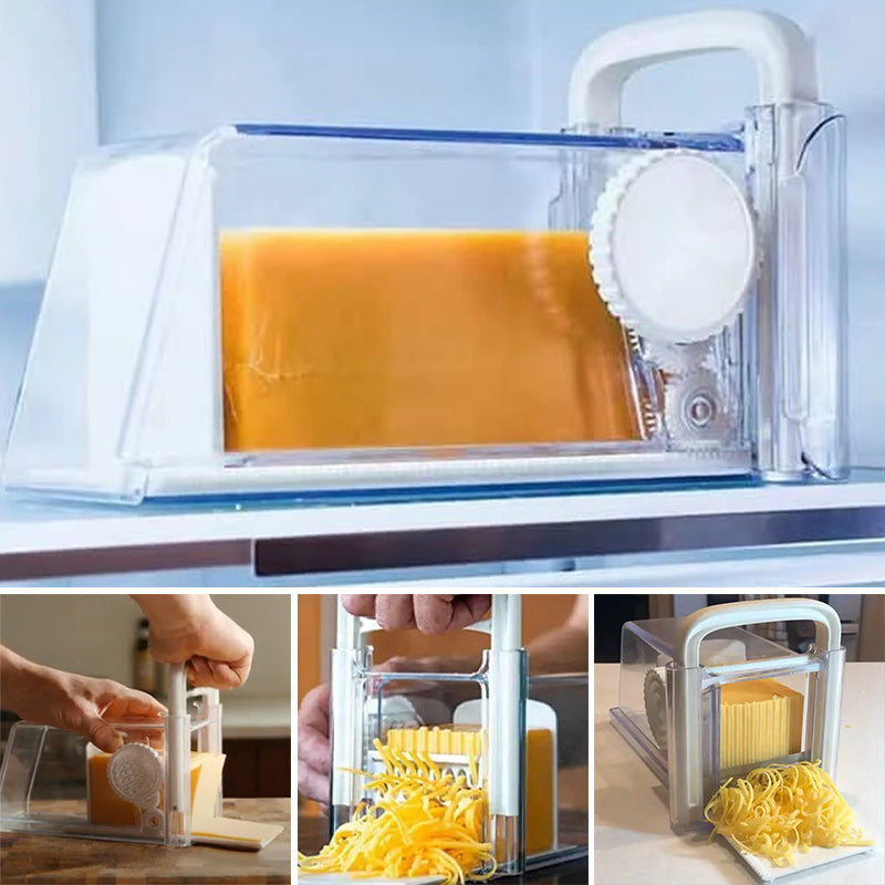 CheezyPro – The Ultimate 4-in-1 Cheese Tool for Perfect Cuts & Storage