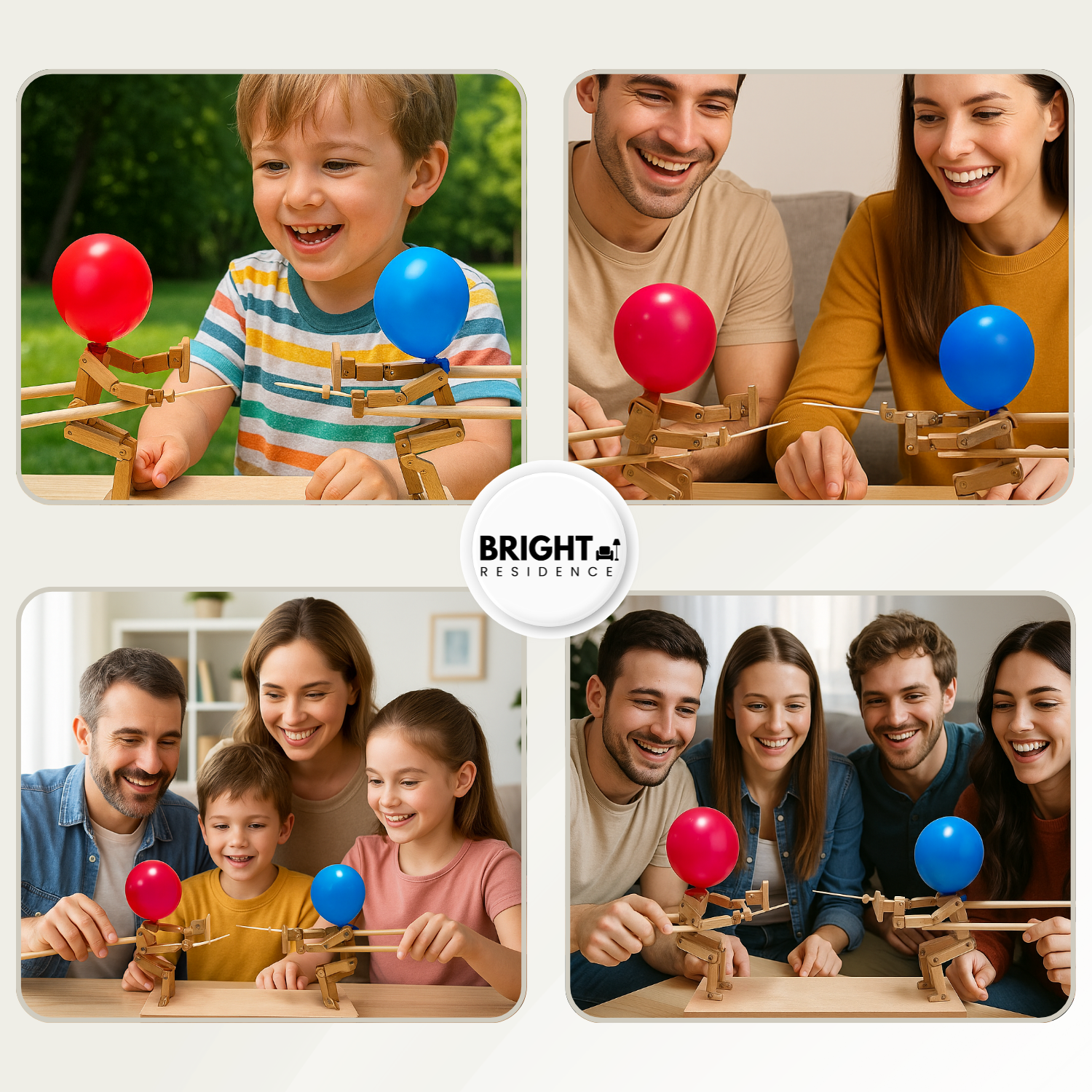 50% OFF | WoodKnights™ - Balloon Bamboo Man Sword Fight - Incl. 100 Balloons