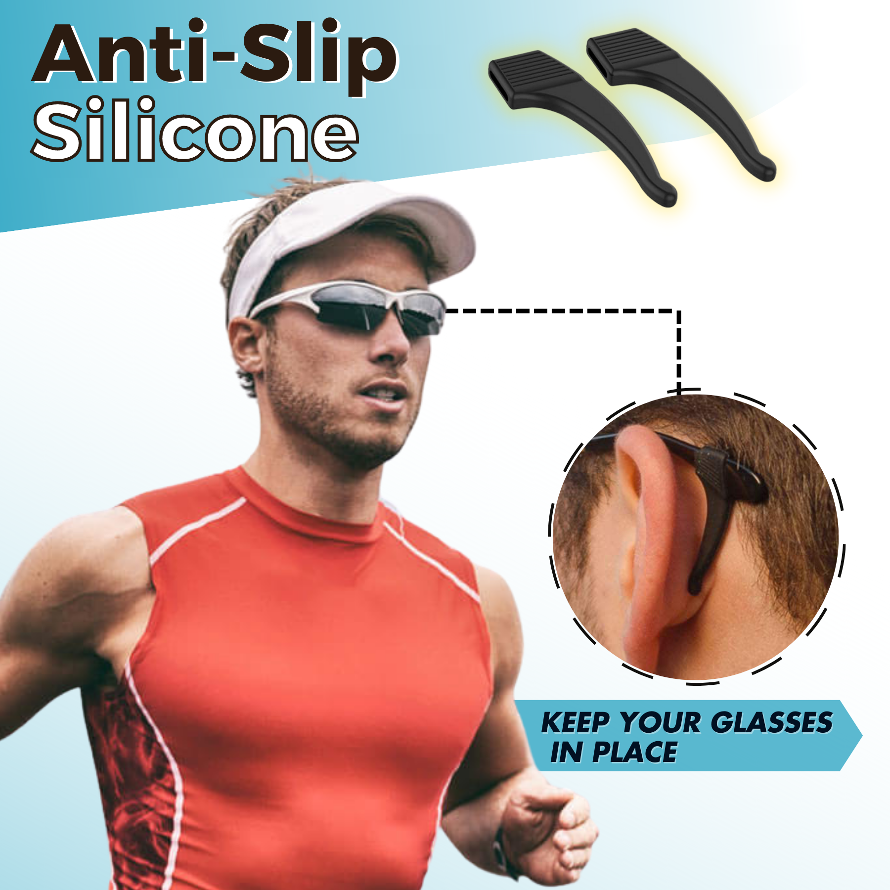 2+1 FREE | GripLens – Keep Your Glasses in Place All Day!