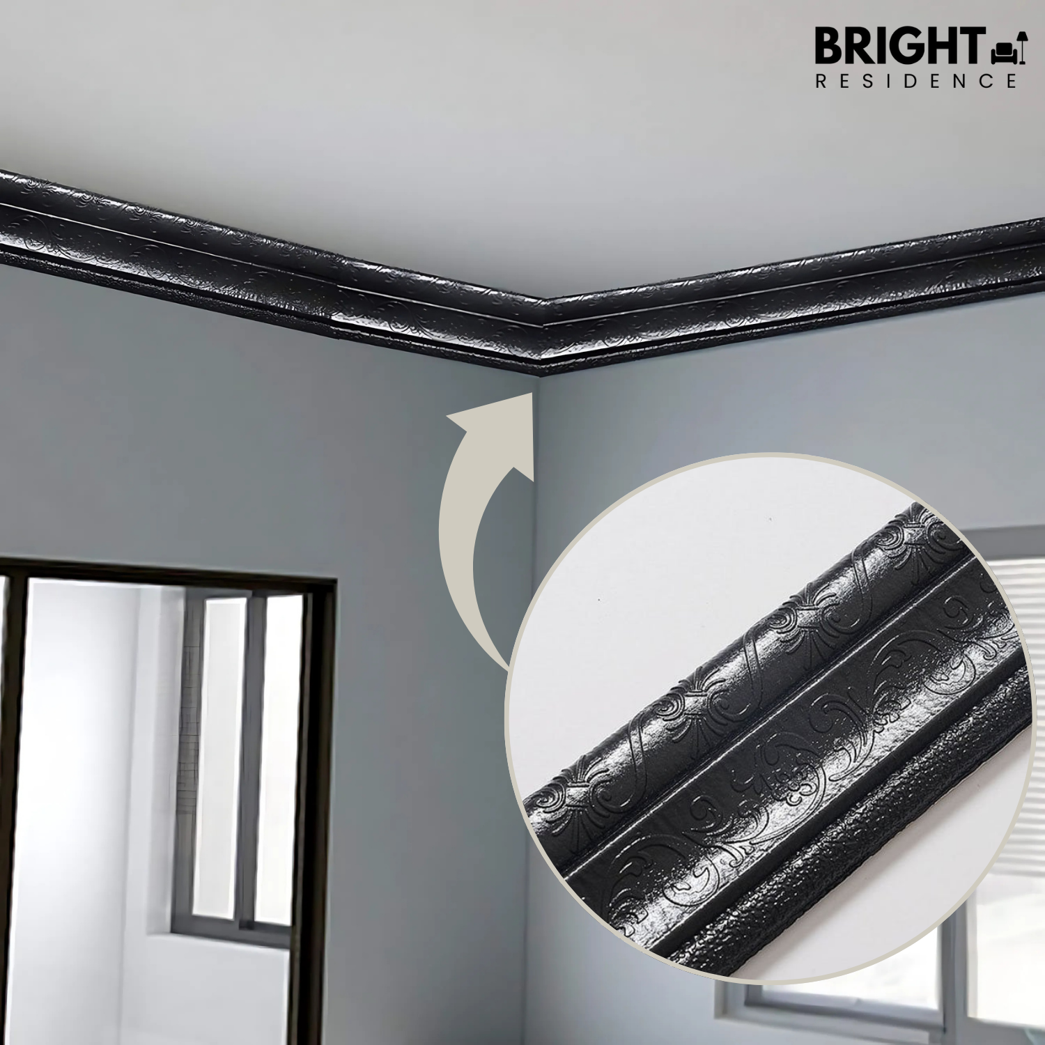 2+2 FREE | EcoBorder - 3D wall border with environmental protection