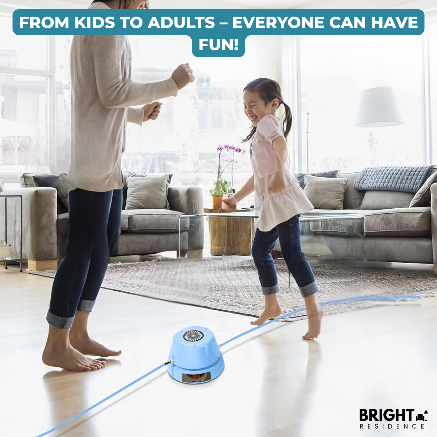 SmartJump™ - Intelligent electric rotating rope skipping machine