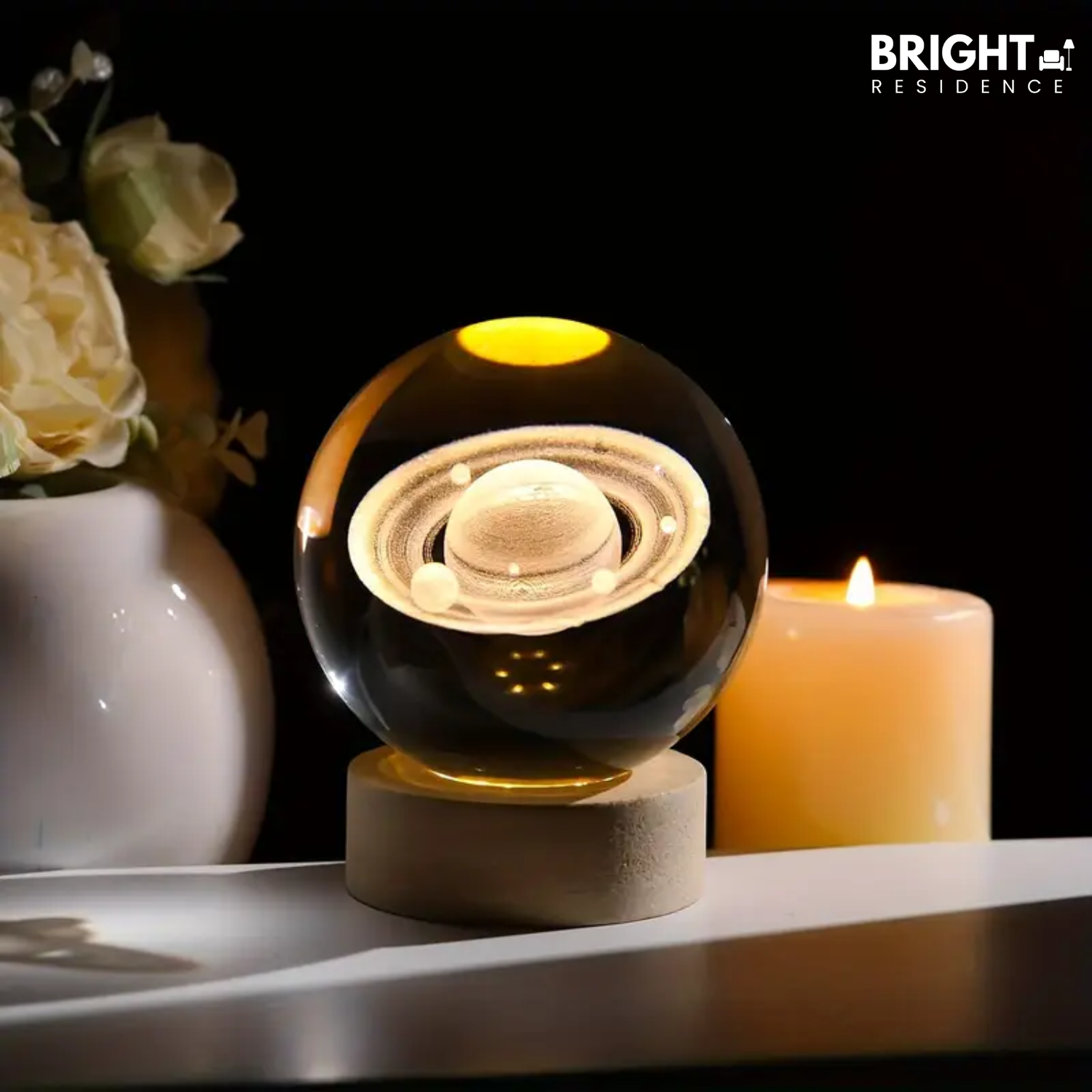 AuraSphere – The Enchanting Floating Lamp for Positive Energy
