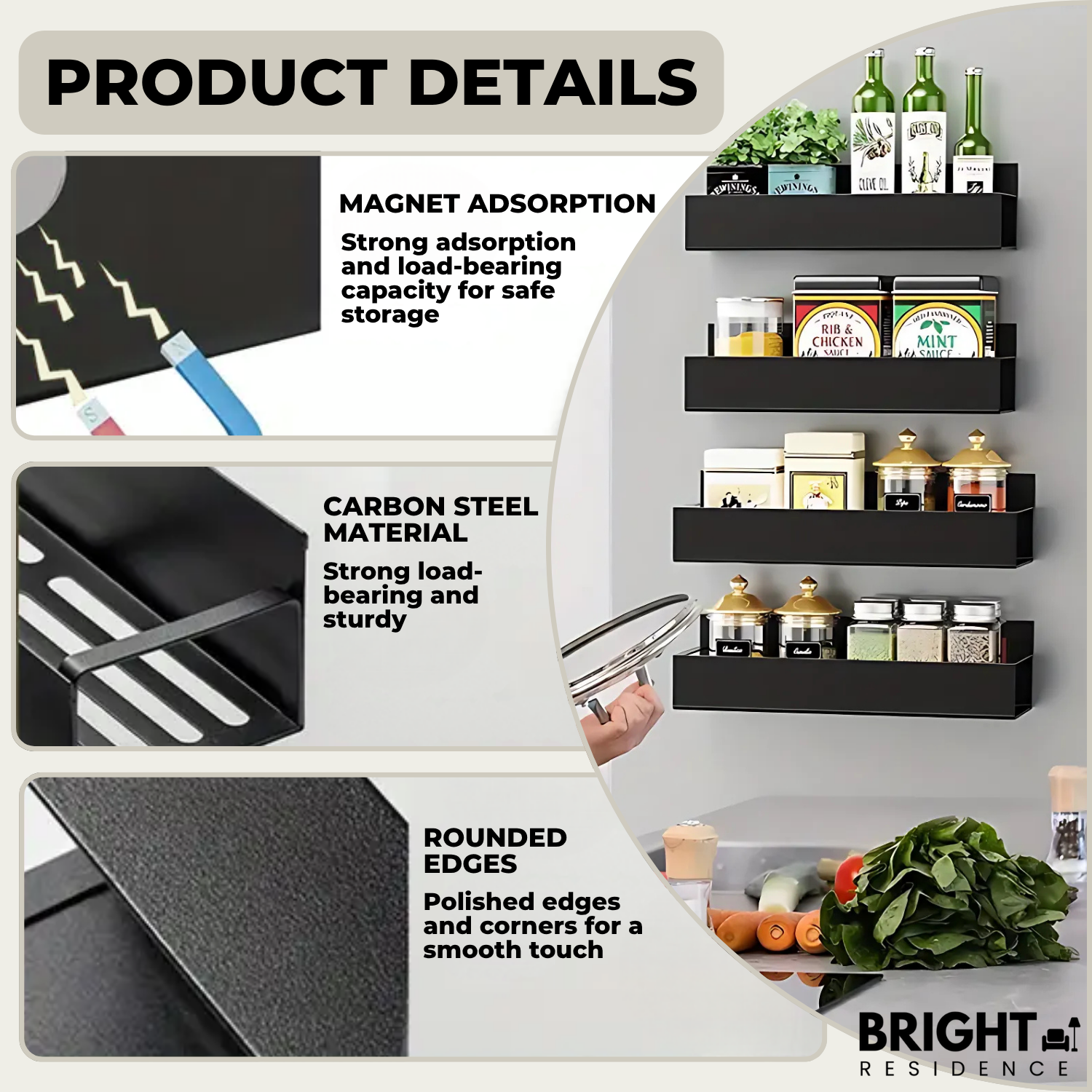 MagSpicer™ - Magnetic spice organizer