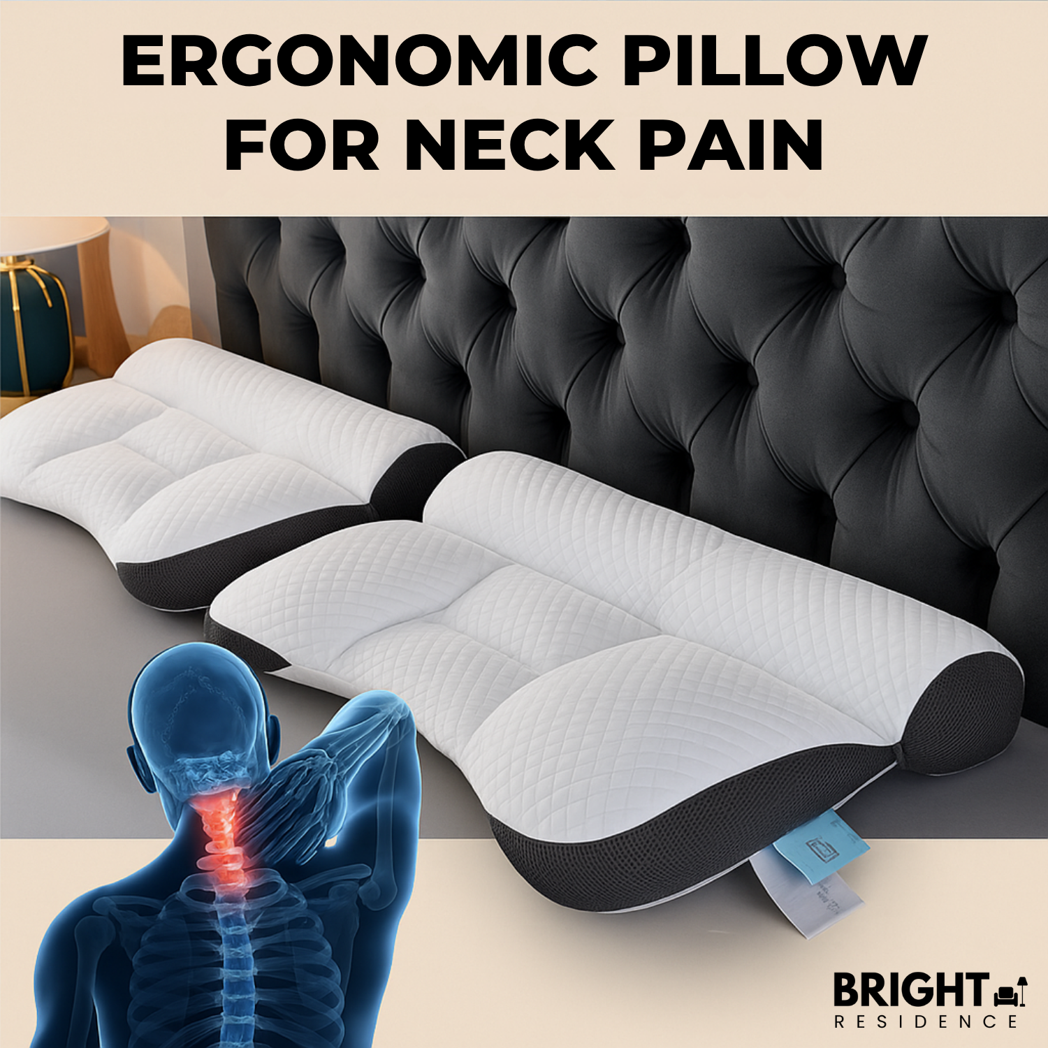 AlignPillow- Pain-free sleep in any position!