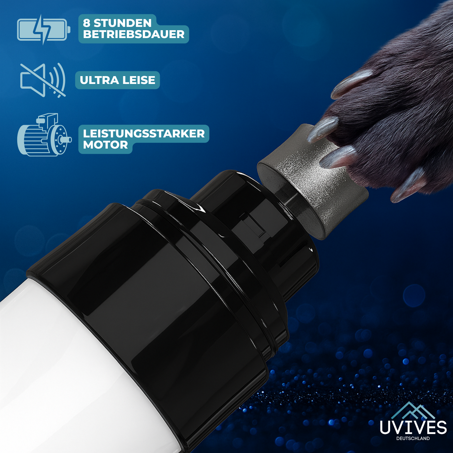 TrimPaw – The Quiet & Safe Nail Grinder for Your Dog