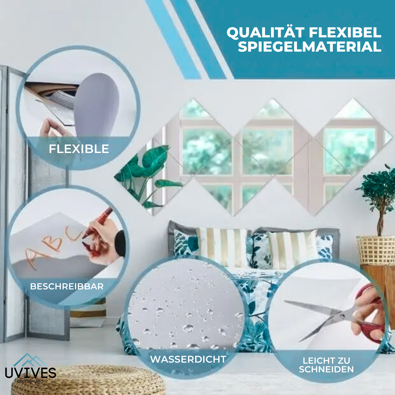 SafeReflect – The Flexible, Shatter-Proof Mirror Film for Any Space