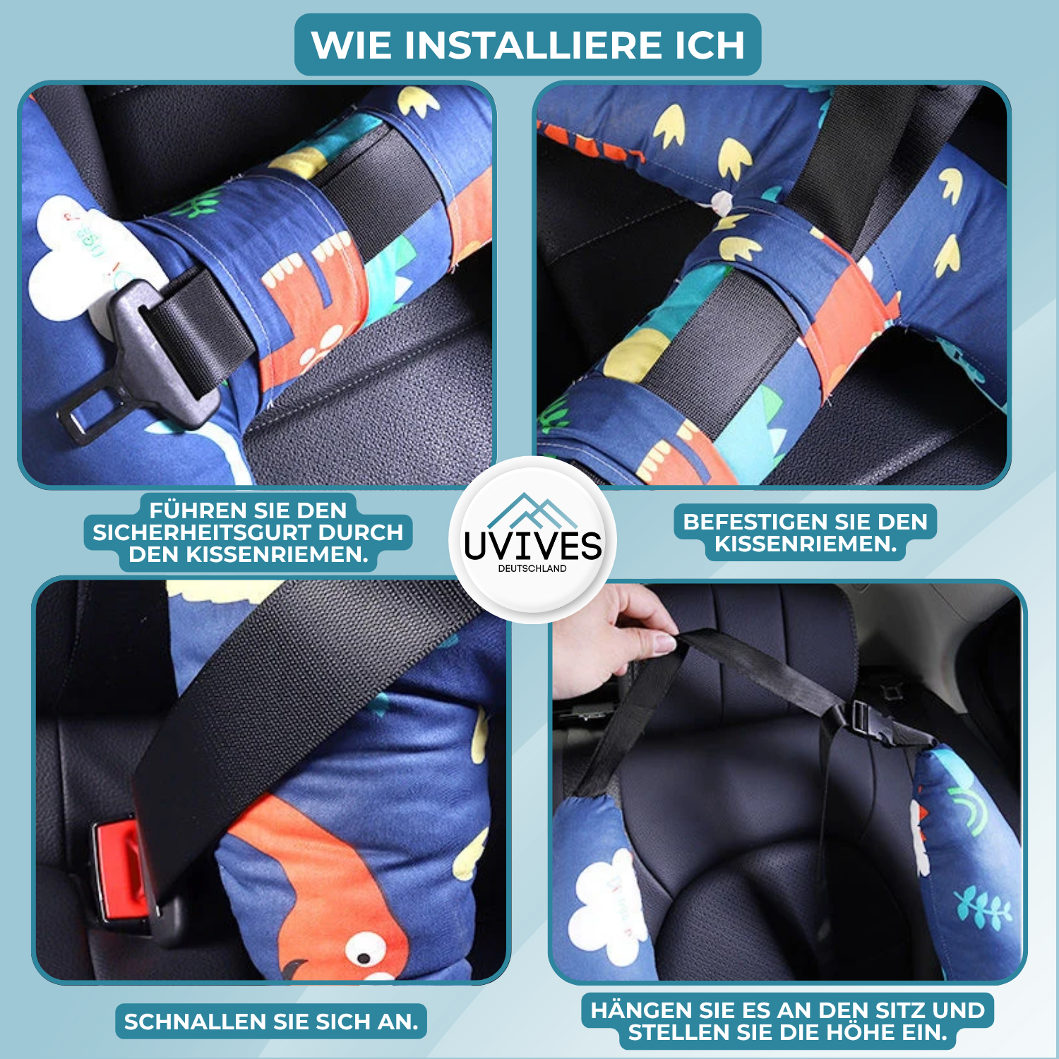 ComfortJourney – Ultimate Backseat Comfort for Kids on the Go