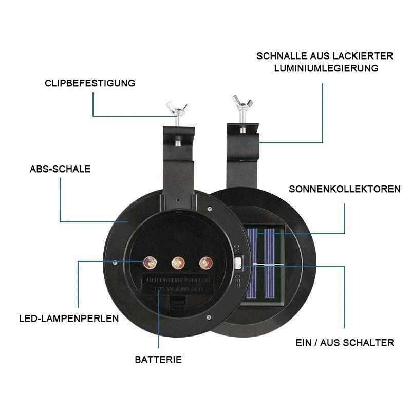 LumeEdge - Solar-powered gutter light