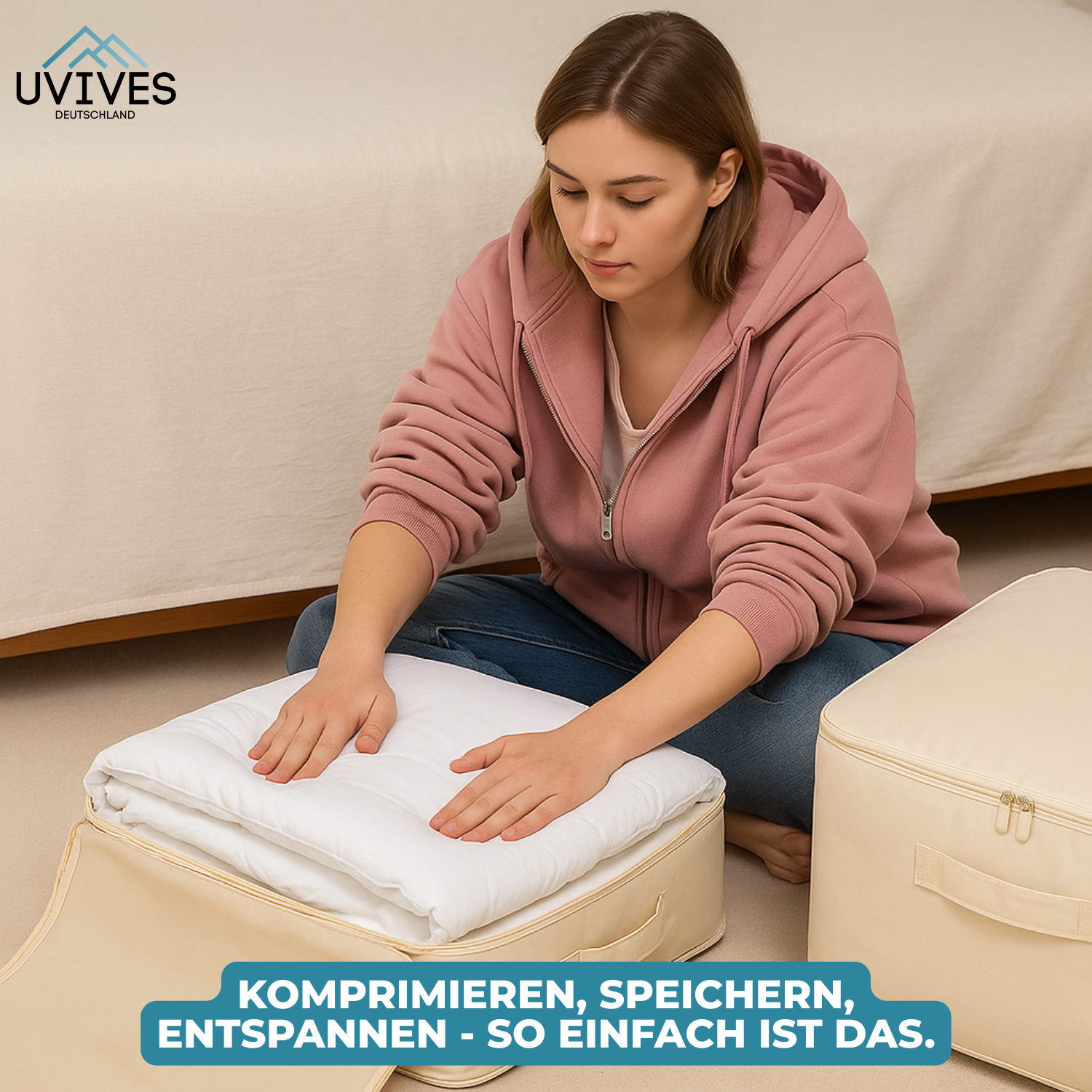 StoreEase - Unlock Extra Space with Our Innovative Compression Bags!