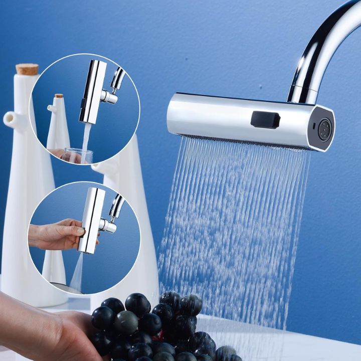 AquaGlide™ - splash-free rinsing &amp; water saving!