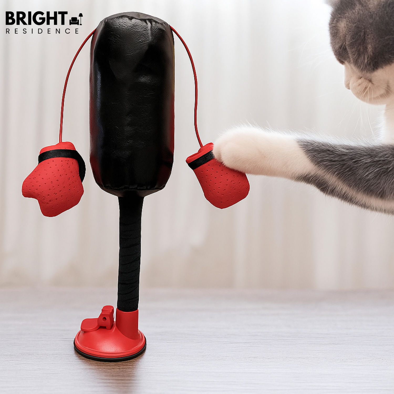 PawPunch™- The interactive punching bag toy for cats